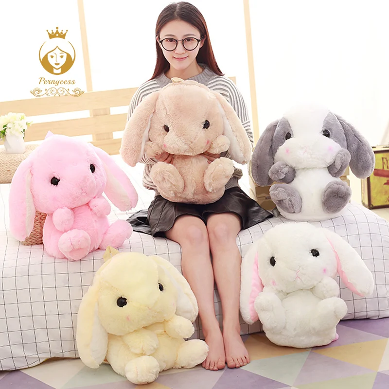 

2017 Cute Little Rabbit Shoulder Bag, Plush Big Rabbit backpack, Cartoon long ear rabbit backpack