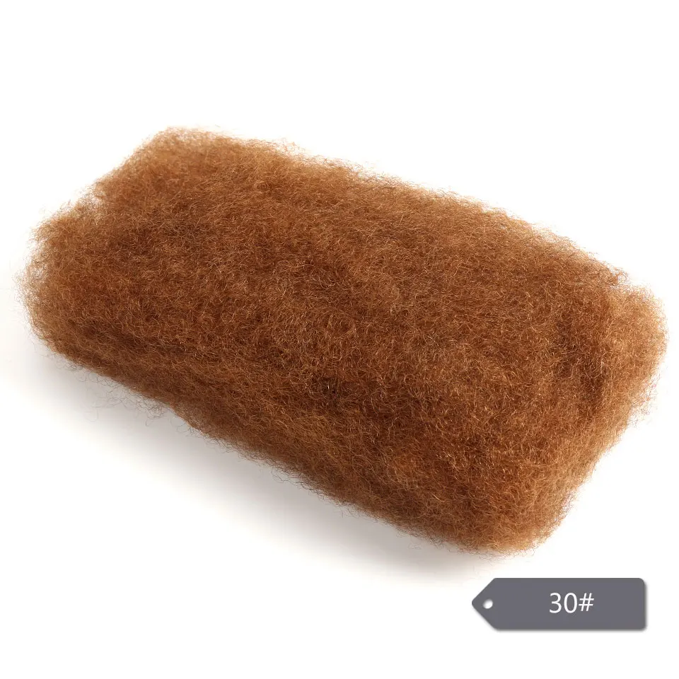 Strak Braziliaans Remy-haar Afro kinky Krullend Bulk Echt haar Voor vlechten QVR 1 bundel 50 g/stk Natuurlijke kleur Vlechten Haar Geen inslag