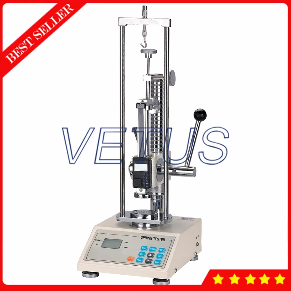 200N/20kg/45Lb Spring Extension Compression Testing Machine Lood Tester Meter Measuring Tool without Printer ATH-200