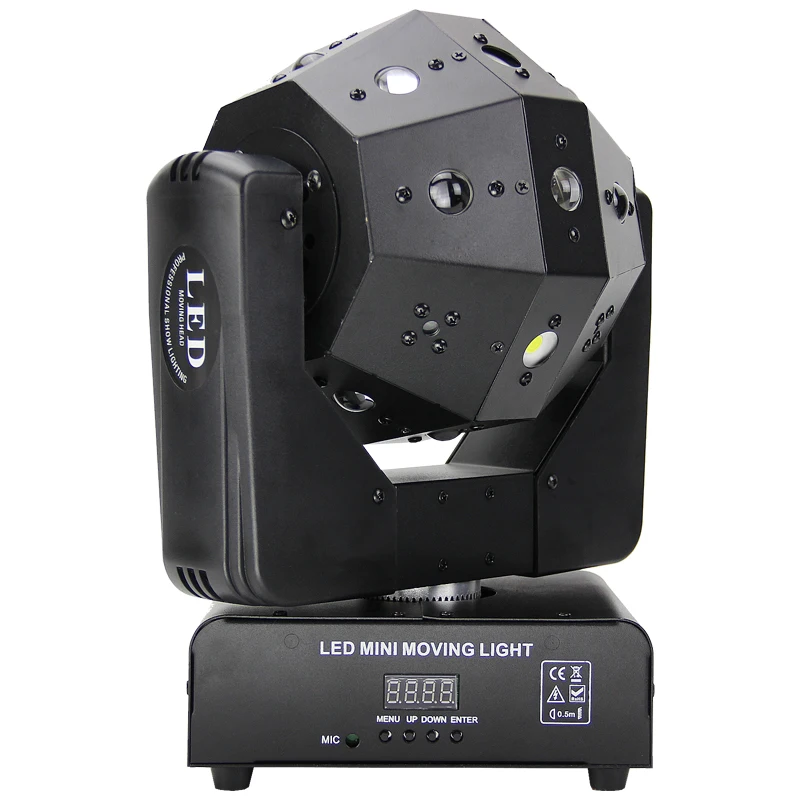 Fast shipping 16*3W RGBW led stage effect laser football light beam strobe laser 3 in 1 projector for dj disco moving head