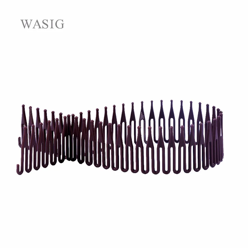 

WHOLESALE--12 PCS-PVC Short Wing Comb Wig Clip Snap for Wig/Hair Weft/Hair Extension/Lace Glueless Wig--Can Be Cut Into Pieces