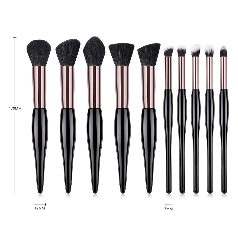 2019 Novos Pincéis de Maquiagem Jogo Da Sombra Sobrancelha Blush Brush Mistura Pro pincéis de maquiagem Make Up Brushes para As Mulheres Enfrentam escova