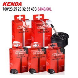 KENDA Bicycle Tire Inner Tube Road Bike Tires tyre 700*23 25 28 32 35 43C 700C Inch Air Cock AV/FV For Road Cycling accessories