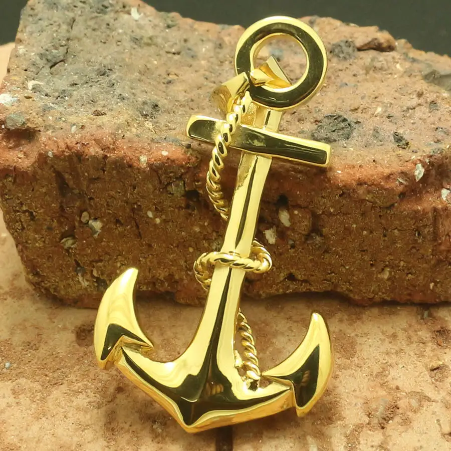 316L Stainless Steel Cool  Anchor Newest Pendant