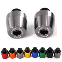 Motorcycle Accessories Handlebar Grips Handle Bar Cap End Plugs For BENELLI TNT300 TNT600 BN600 BN302 Stels600 Keeway RK6/BN