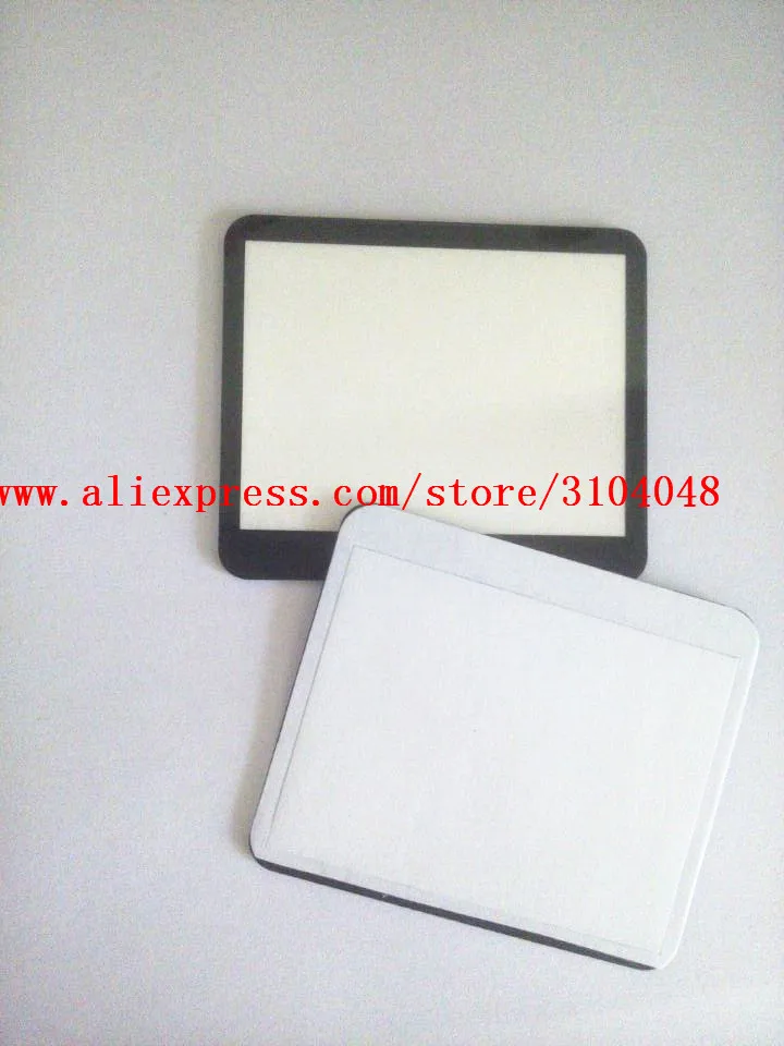 Tela lcd de vidro externa com janela (acrílico), protetor de tela digital + fita, para canon 1000d insurxs kiss f