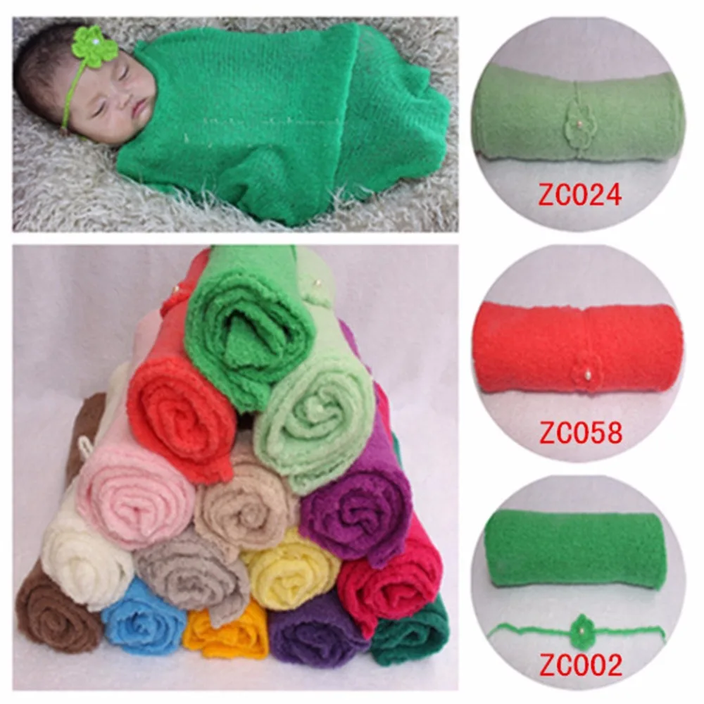 

Newborn Photography Props Wrap Cloth with headwear Newborn Fotografia Blanket Babies Mohair Wrap Newborn Photography Accessories