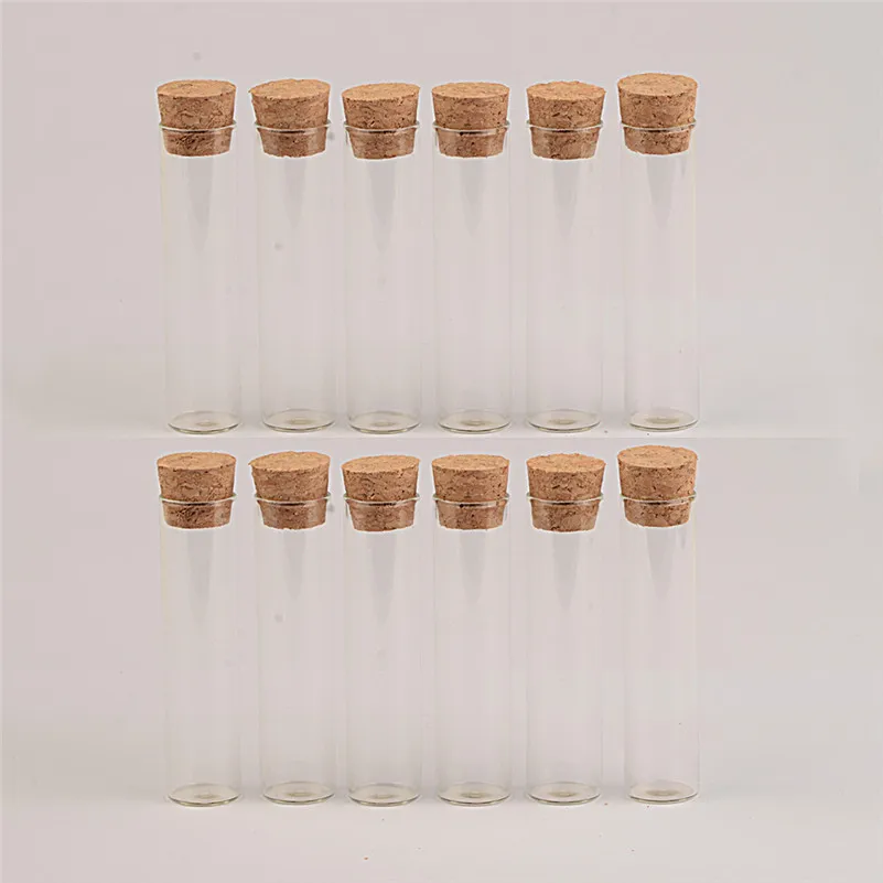 

3ml 6ml Mini Glass Jars with Corks wide-mouth Bottles Jar Storage Bottles for Sand Liquid Food Bottles 100 pcs