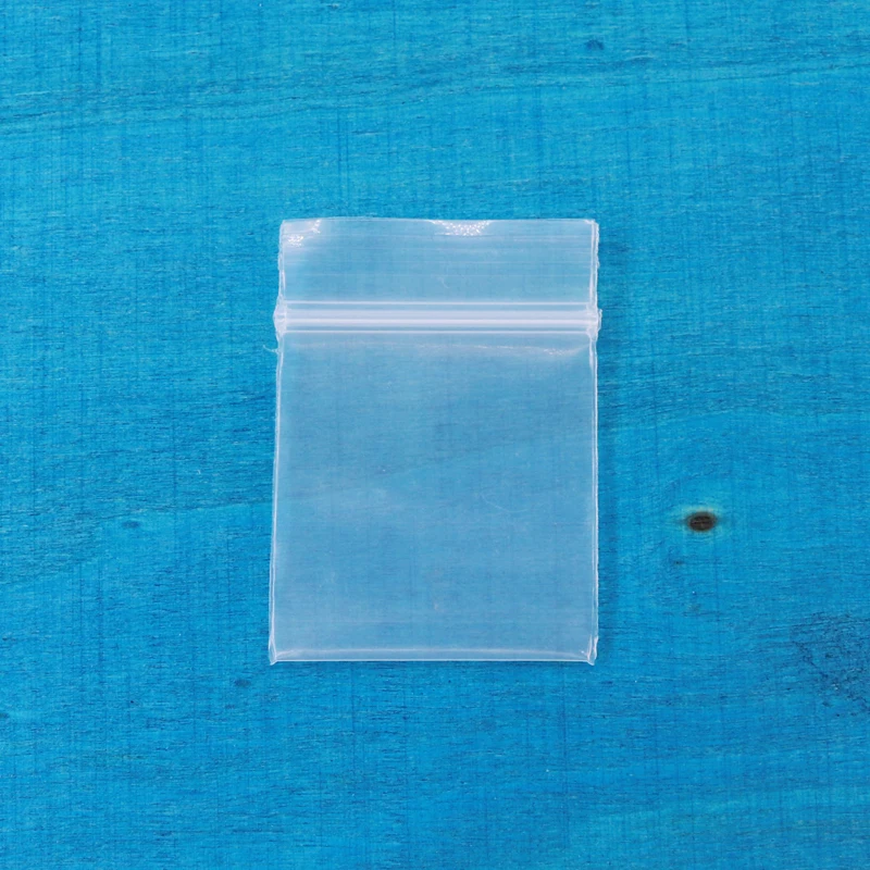 1.5*2.5 cm self-sealing small sealed bag transparent food preservation receiving sealed plastic jewelry packaging bag 100 pieces