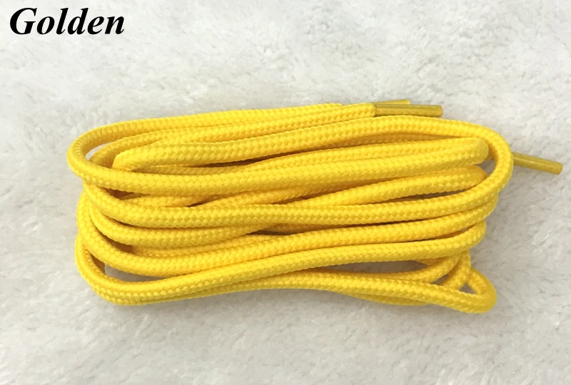 Klassische runde Schnürsenkel, strapazierfähiges Polyester, solide Schnürsenkel, Stiefelschnürsenkel für Schuhe, Sneaker-Schnürsenkel, 21 Farben, 70/90/120/150 cm, 1 Paar – Detail 6