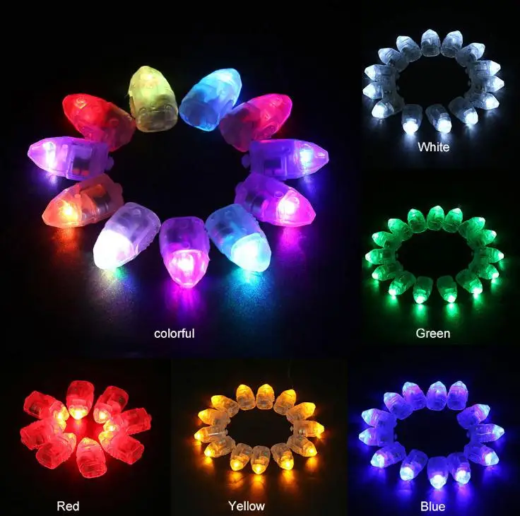 LED Lamps Balloon Lights for Paper Lantern Balloon White or Multicolor Christmas Party Decoration SN907