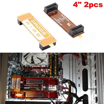 2 szt. Nowe złącze ATI Long CrossFire Bridge 4 