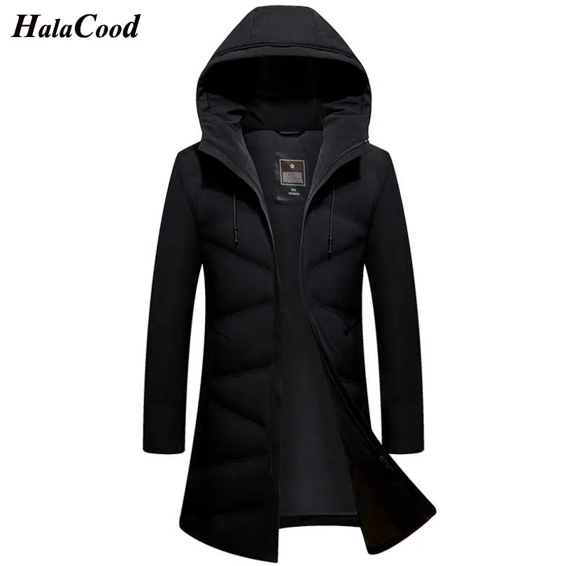 

Hot Sell New Male High Qualit 90% White Duck Down Long Jackets Men Warm Large Jacket Autumn Winter Parka Casual Outwear Coat 3XL