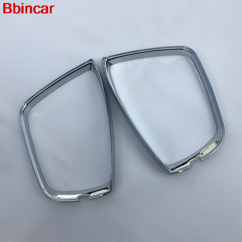 

Bbincar Car ABS Chrome Plated Side Wing Fender Rearview Mirror Visor Sun Fine Rain Shield Trim For skoda Kodiaq 2016 2017 2018
