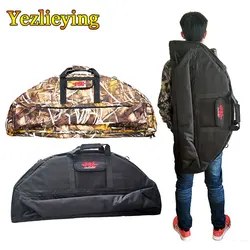 Hunting Archery Compound Bow Bags Case Equipment Compound Bow Portable Handle Bag Canvas Bow Backpack Holder