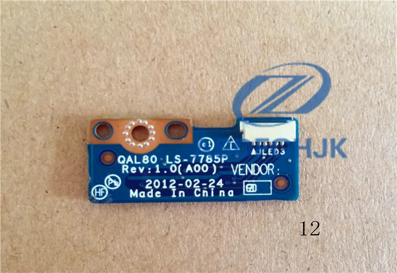 

LS-7785P GENUINE ORIGINAL FOR DELL LED BOARD LATITUDE E6430 SERIES 100%Test ok