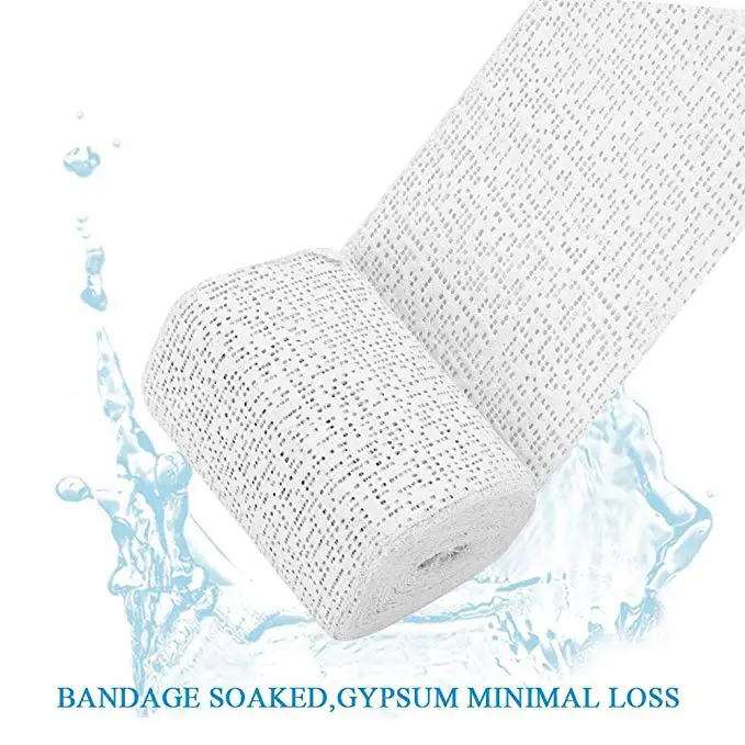 1 rolle 15cm * 4,6 m Medizinische Pflaster Bandage Quick-Trocknung Gips Schiene Gaze Erste Hilfe POP Verband für Bruch Fixierung