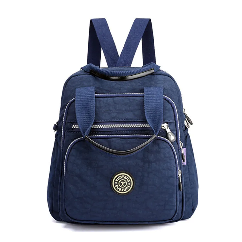 Kobiety moda wodoodporny Nylon plecak koreański styl projektanci na ramię torba szkolna wypoczynek plecak dla dziewcząt podróży Mochilas