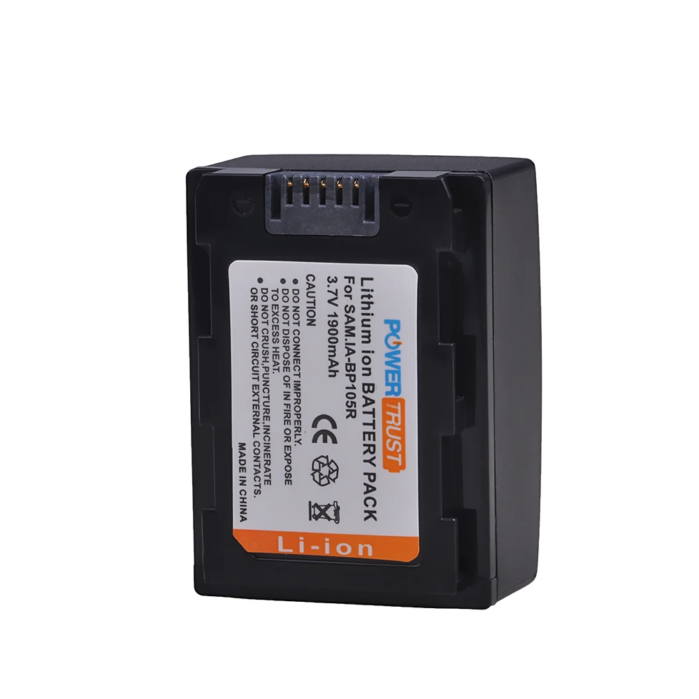 1X1900 mAh IA-BP105R BP105R wymiana bateria do Samsunga HMX-F80, HMX-F80BN, HMX-F80SN, HMX-F90, HMX-F90BN, HMX-F90WN