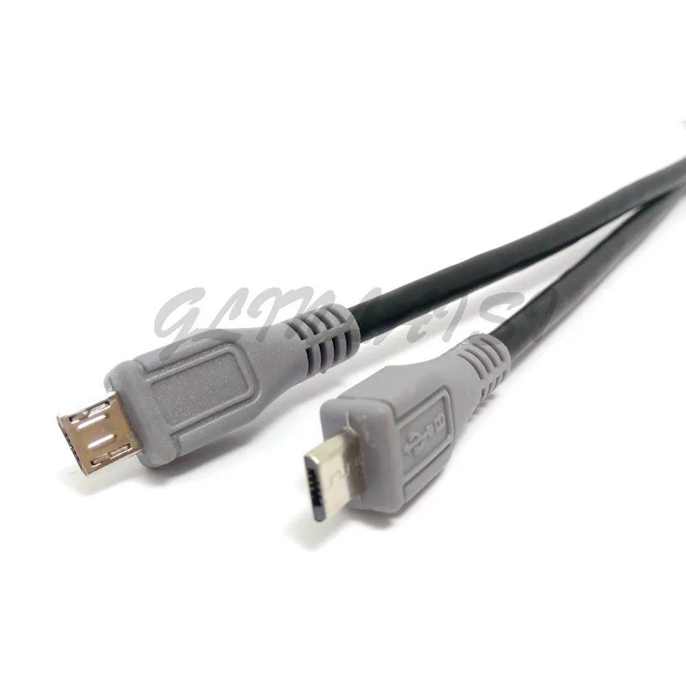 1 قطعة مايكرو USB نوع B الذكور إلى مايكرو B الذكور 5Pin محول وتغ محول الرصاص كابل بيانات 0.2 سنتيمتر/1m 3ft