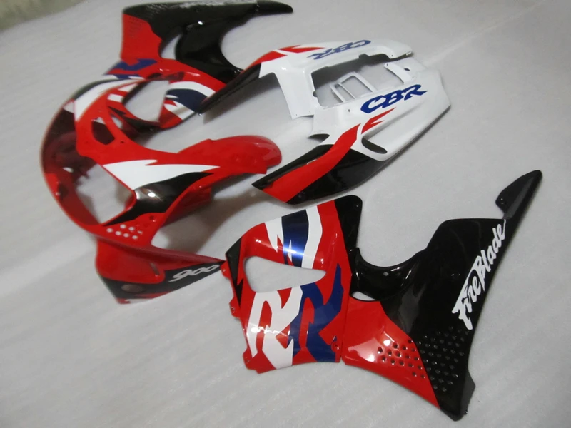 Bodywork fairing kit for Honda CBR900RR 96 97 red white black fairings set CBR900RR 893 1996 1997 OI06