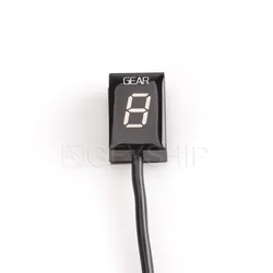 For Aprilia Pegaso 650 2005-2010 Dorsoduro 1200 Shiver 750 ABS ALL YEARS Motorcycle 1-6 Level Gear Indicator Digital Gear Meter