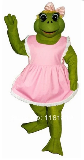 mascot female frog mascot costume custom fancy costume anime cosplay kits mascotte fancy dress carnival costume