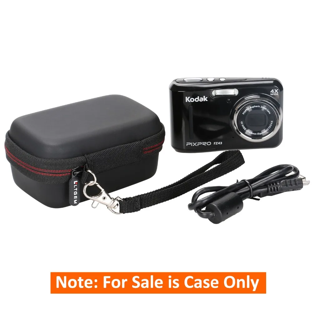 LTGEM EVA Hard Case for Kodak PIXPRO Friendly Zoom FZ43 16 MP Digital Camera - Travel Protective Carrying Storage Bag