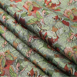 High quality 3D jacquard brocade fabric for dress cushion cover curtain table patchwork upholstery diy handmade cloth