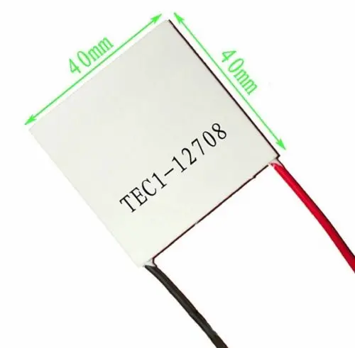 1PCS TEC1-12708 Heatsink Thermoelectric Cooler Cooling Peltier Plate Module