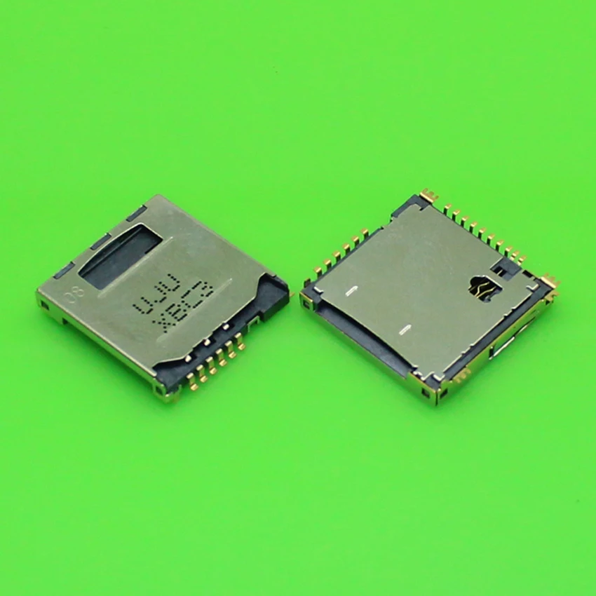 ChengHaoRan 1 Piece Memory card socket for Samsung I9100 Korean deck M250S GT-S6888 I997 I8250 slot tray holder connector.KA-187