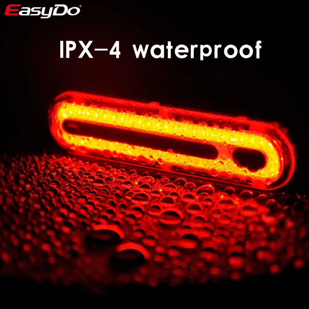 EasyDo Rear Tail Light Cycling Bike Light Super Bright 700mAh 35hrs 50 LEDs with 3 fixed ways Bicycle Accessories EL-2104