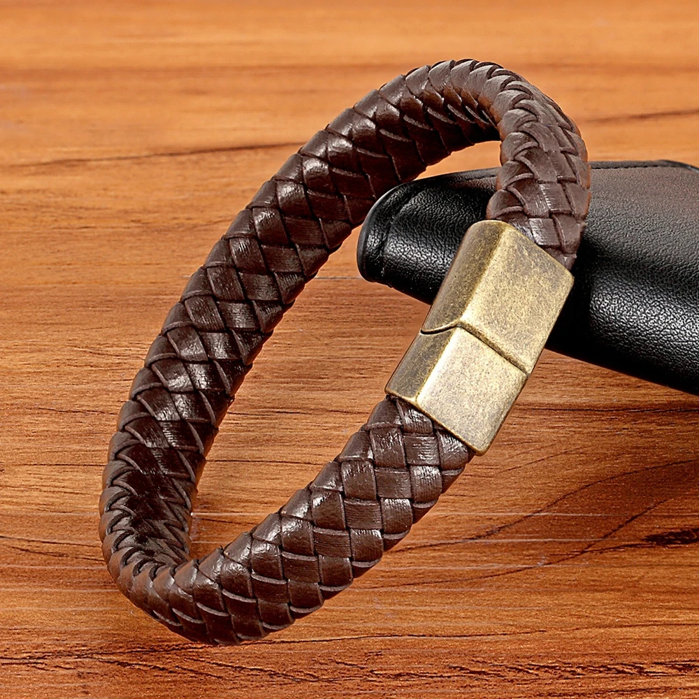 TYO Vintage Buckle 8 Colors For Choices Spacial Design Genuine Leather Bracelets For Men Women Accessories Jewelry Classic Gift