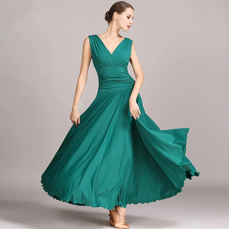 

Modern Dance Ballroom Dancing Dress Women Standard Ballroom Dance Dress for Waltz/tango/foxtrot Performance Competition Dress