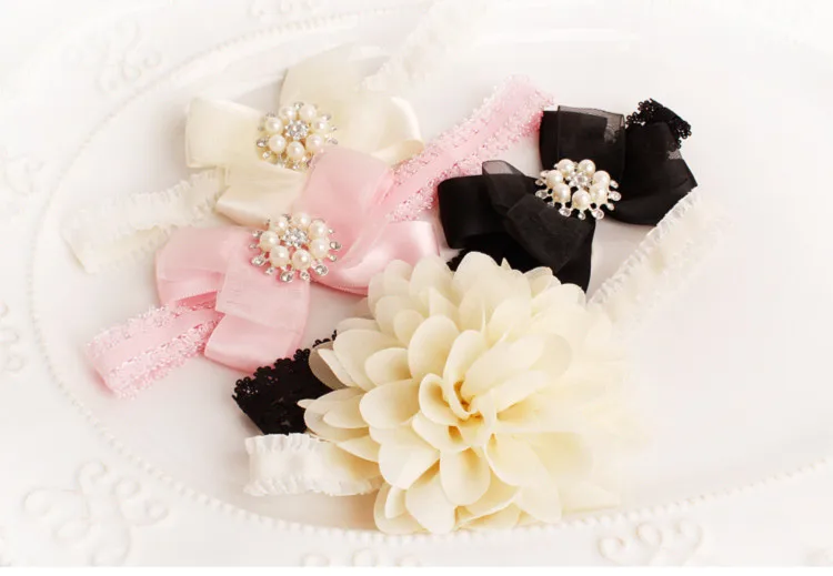 Cute Dear Kids Baby Girl Flower Party Supreme Headband Hair Accessories Head Hoop Bow Headbands New Headwear Photo Props HOT