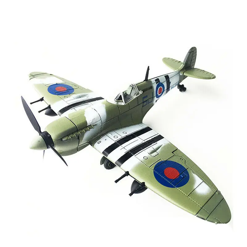 1/48 Weltkrieg Großbritannien Spitfire Kämpfer Montage Modell Spielzeug Puzzles Flugzeug Schöne Gemalt Zufällige Farbe – Detail 25