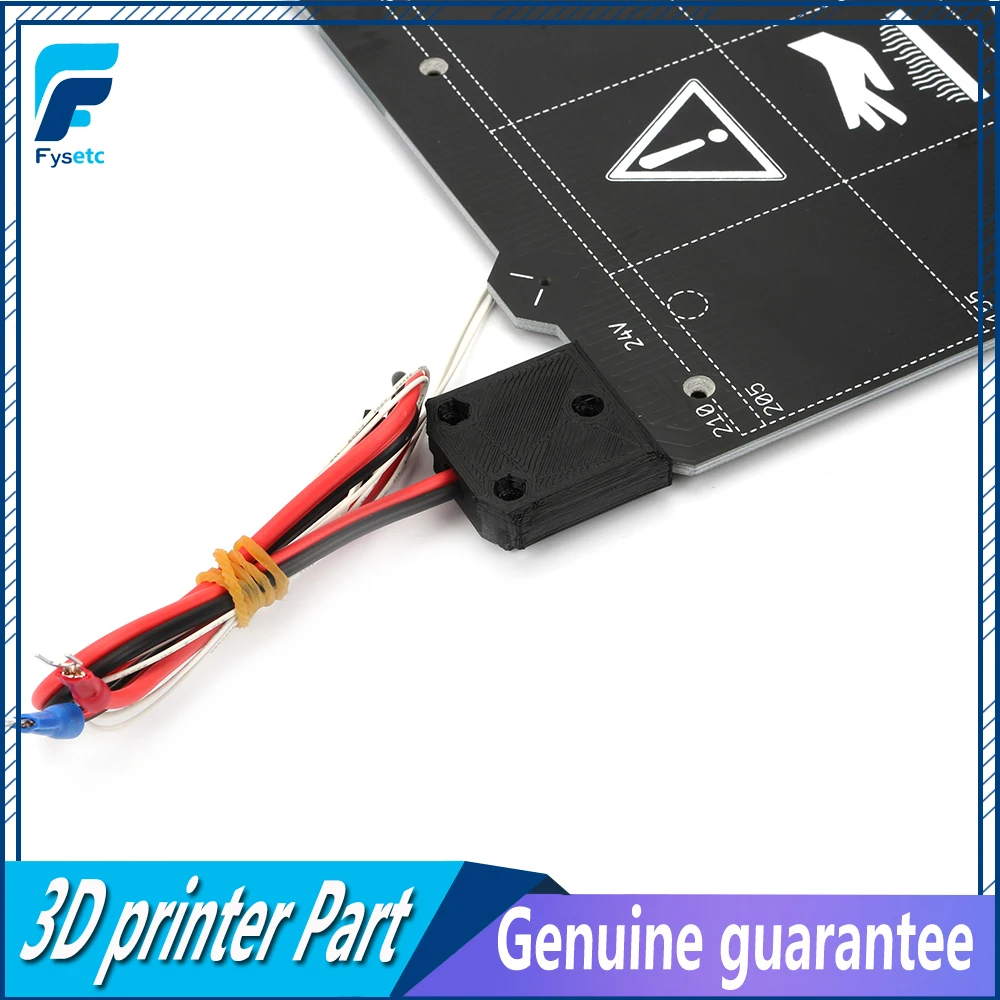 Imagem -06 - Kit de Termistor de Fiação Magnética com Ímã Clone Prusa i3 Mk3 y Carriage Impressora 3d Mk52 24v