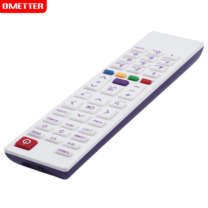 لجهاز التحكم عن بعد للتلفزيون Bein Sports باللون الأبيض/الأرجواني