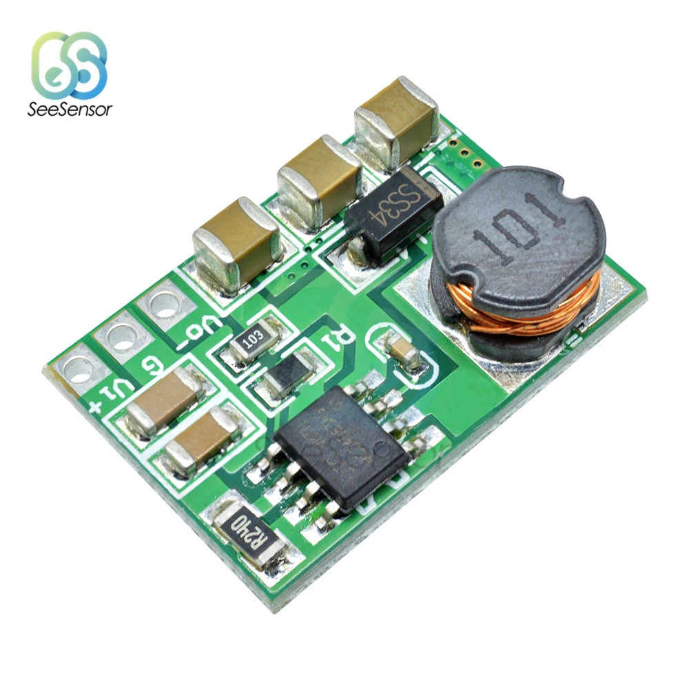 DC-DC +/- Voltage Converter Positive to Negative Step Down Power Supply Boost-Buck Module 3-15V to -3.3v -5V -6V -9V -12V -15V