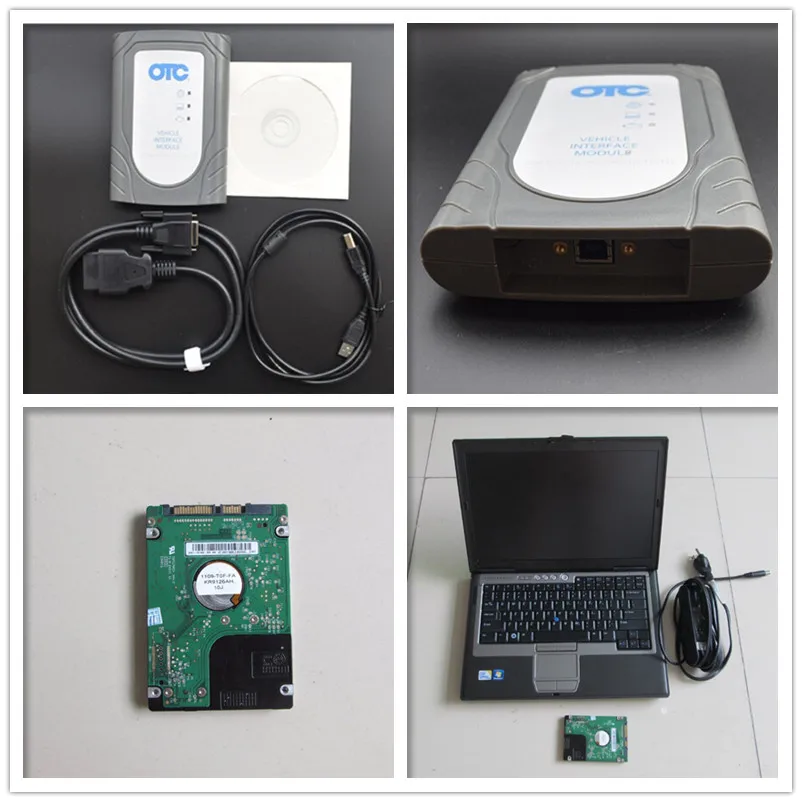 Best OTC Global Techstream GTS OTC VIM OBD Scanner IT3 Latest Software HDD installed well in D630 laptop direct work