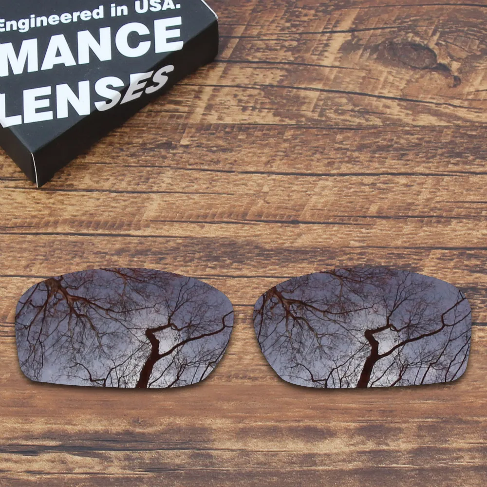 

Millerswap Polarized Replacement Lenses for Oakley Fives Squared Sunglasses Brown (Lens Only)