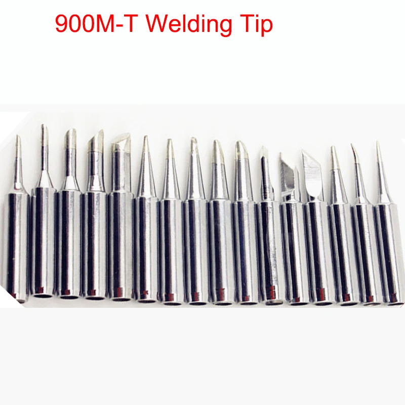 FEORLO 5/10pcs/Lot Lead-free Solder Iron Tips 900M-T For HAKKO SAIKE ATTEN AOYUE KADA YIHUA 936/907/942 Soldering Rework Station