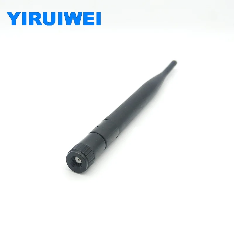Antena 5dbi sma fêmea 2.4ghz, antena para transmissor ou módulo receptor de áudio e vídeo sem fio de 2.3-2.8ghz