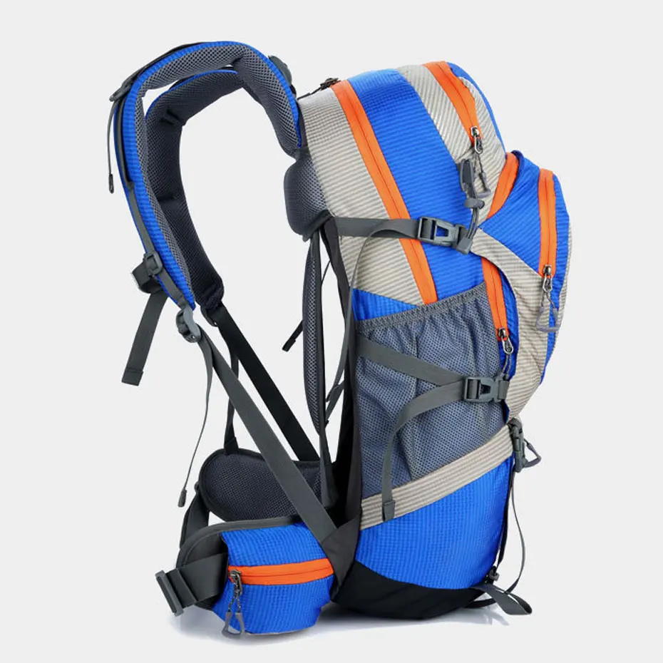 50L Outdoor Backpack Mountaineering Bag Nylon Travel Hiking Camp Climing Bags Laptop Back Bag