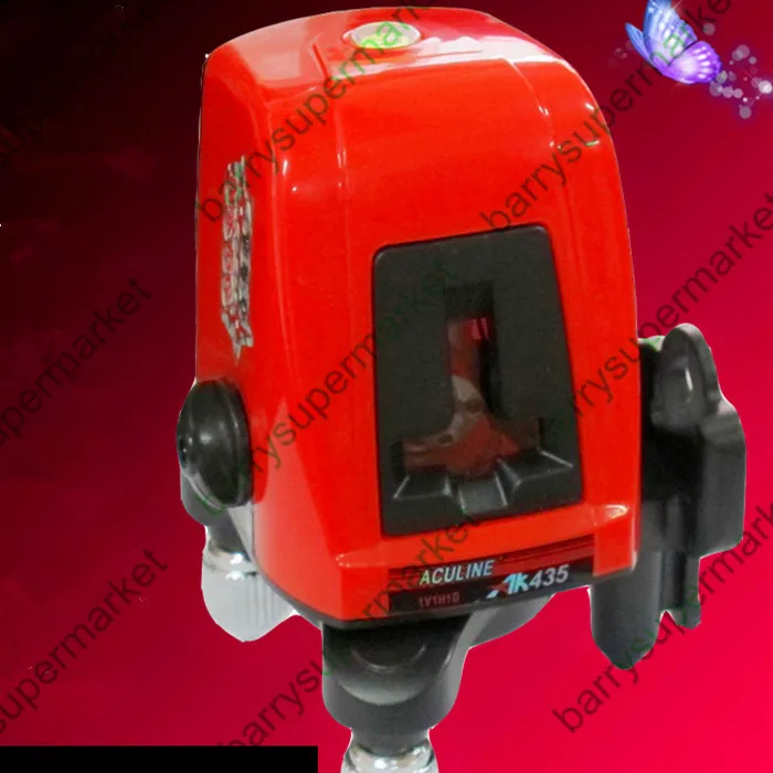 AK435 Laser Leveling Unit Mini Portable Red 3D Laser Level 360 Distance Meter Level Laser Line Measure as Construction Tools