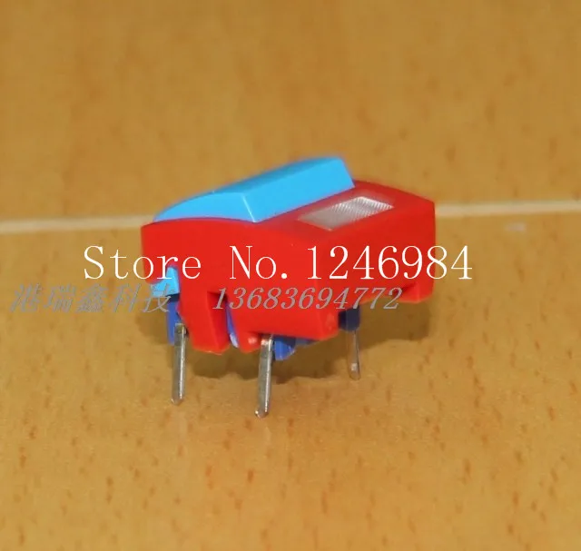 [SA]MEC Danish blue box red button switch reset switch micro switch 3ATL6 + 1B00 + 2B081--50pcs/lot