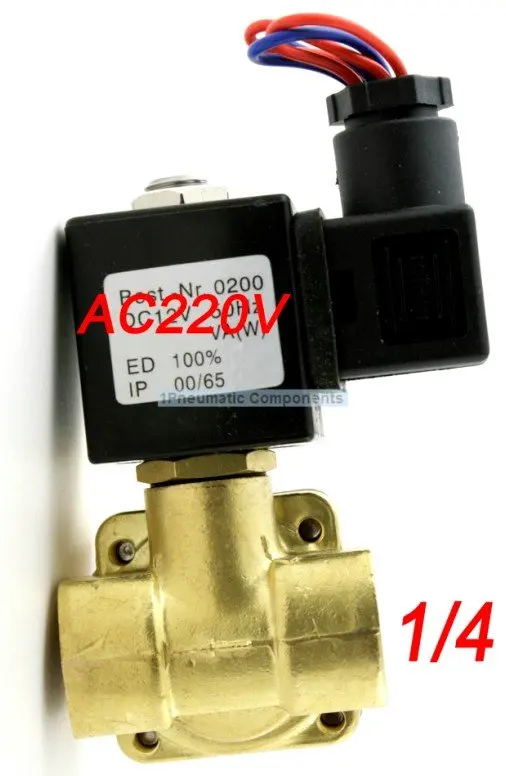 

High Quality 1/4'' 1.6MPa Pressure Electric Diaphragm Solenoid Valve AC230V Normally closed 0927000