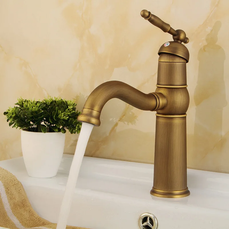 Kitchen Faucet Copper Hot And Cold Water Mixer Taps Hot And Cold Bathroom Sink Faucets