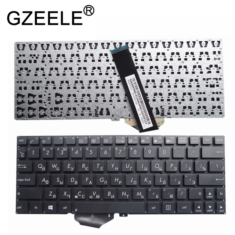 

GZEELE NEW for ASUS X102BA X102 X102B RU russian keyboard black without frame