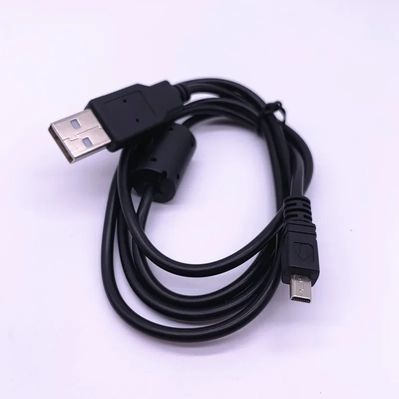 Kabel Data USB untuk Panasonic Lumix DMC-FS15/FS20/FS25/FS3/FS5/FS7/FS8/FX01/FX07/FX10/FX100K/FX100S/FX12/FX150K/FX150S/FX2/FX3